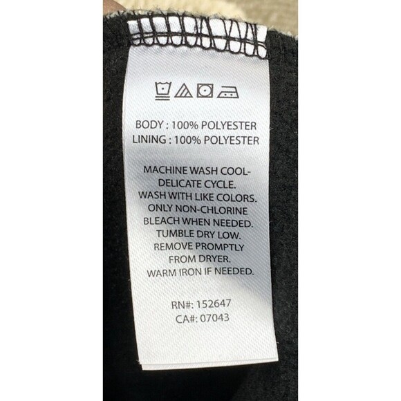 Telluride Clothing Co Poly Henley Style Pullover Fleece 1/4 Zip Mens XL Beige - Picture 11 of 13